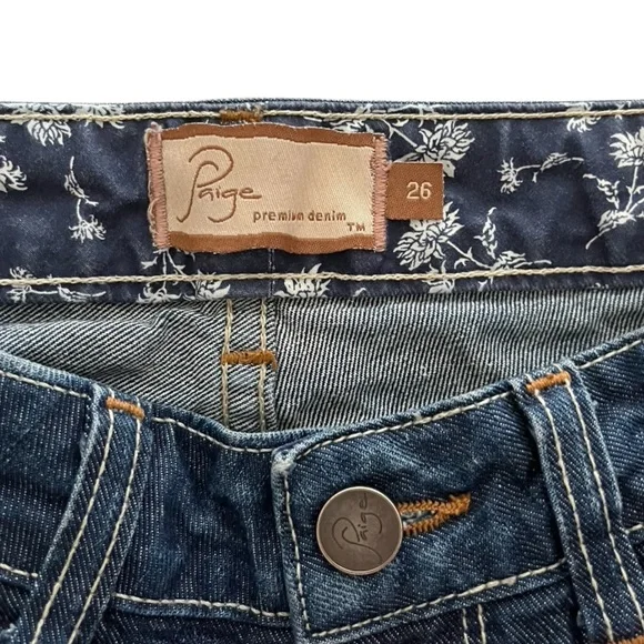 Paige Premium Denim Hollywood Hills Bootcut Jeans Size 26 - Picture 3 of 9